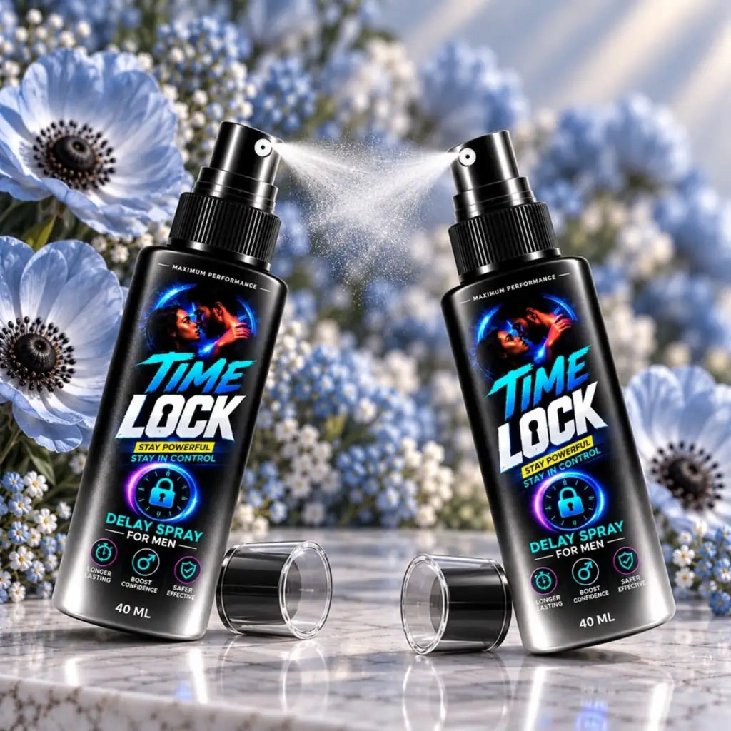 Time Lock(Delay Spray+Silicone Condom)