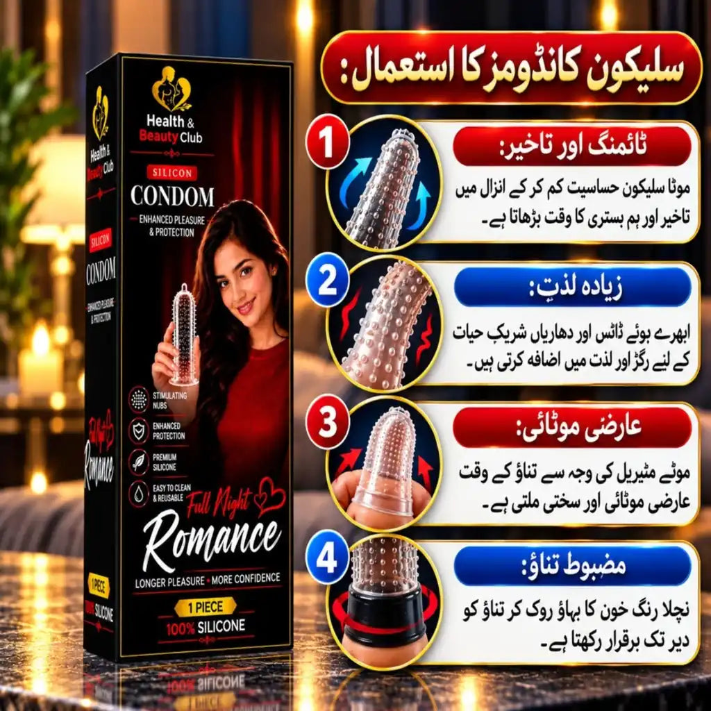 Full Night Romance(Delay Spray+Silicone Condom)