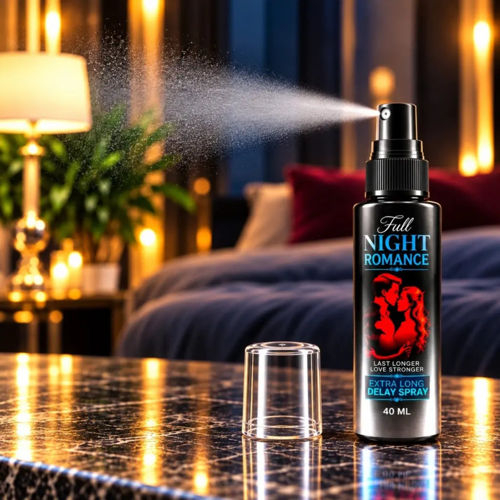Full Night Romance(Delay Spray+Silicone Condom)