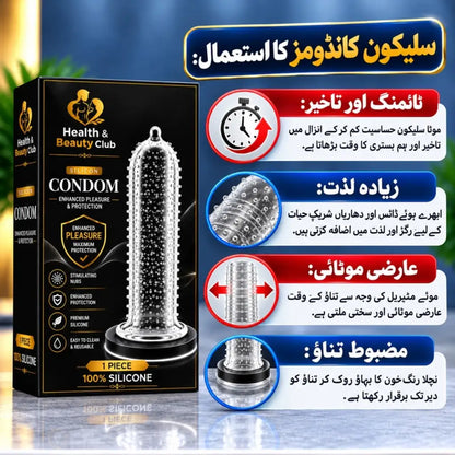 Vigor Hold(Delay Spray+Silicone Condom)